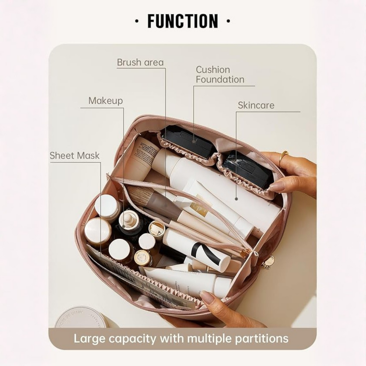 Luxxe Cosmetic Bag